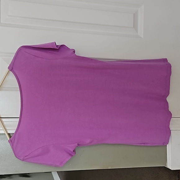 Willi Smith Purple Top Shirt Blouse Size M Medium - Picture 2 of 16